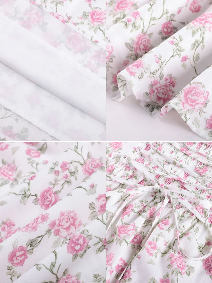 ROSELINE™ - Victorian Floral Corset Dress