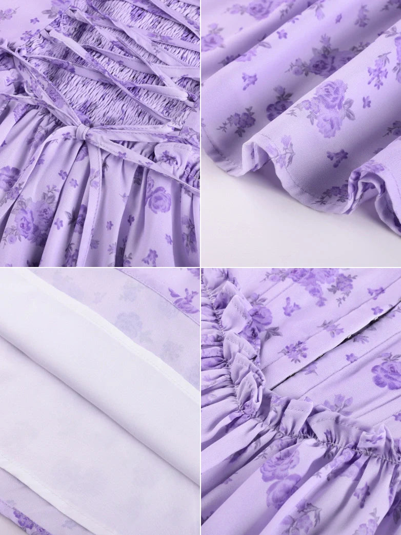 ROSELINE™ - Victorian Floral Corset Dress