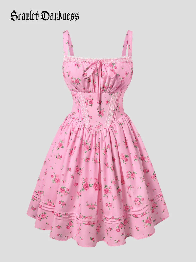 HORTENSE™ - Victorian Puffy Corset Sundress