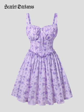ROSELINE™ - Victorian Floral Corset Dress