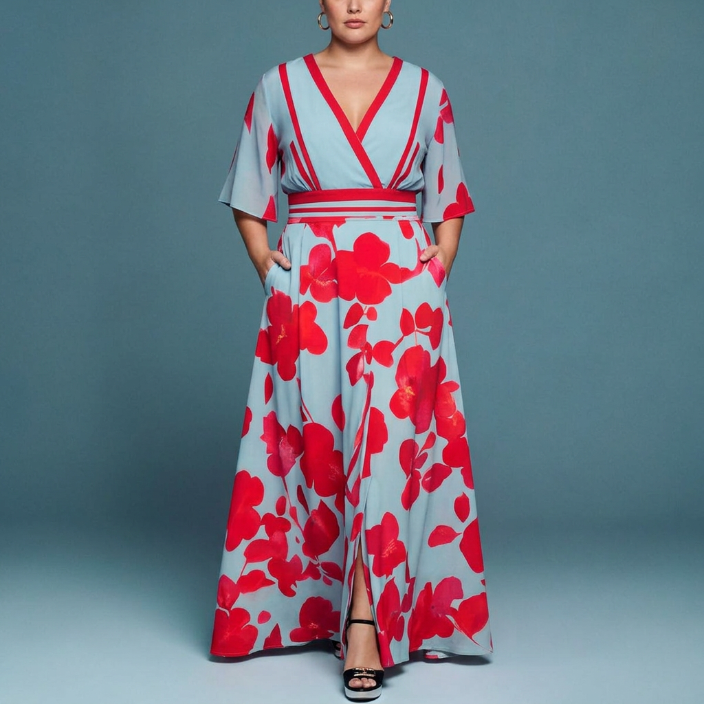 SIGNY™ - Elegant Viscose Dress