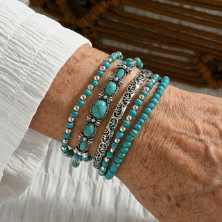 FLORENCE - Premium Turquoise Bracelet Set