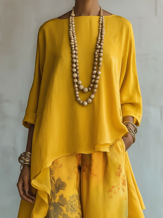 GINEVRA™ - Sunny Boho Two-Piece Set - detail
