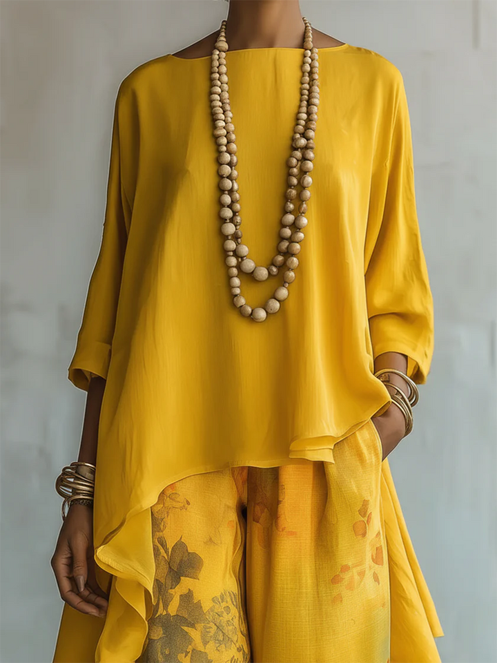 GINEVRA™ - Sunny Boho Two-Piece Set - detail