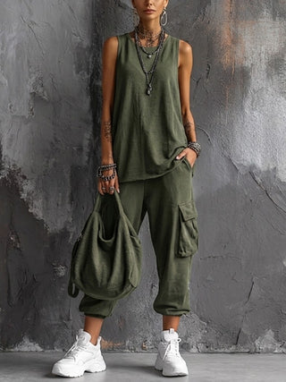 SERAFINA - Soft Casual Set with Pockets