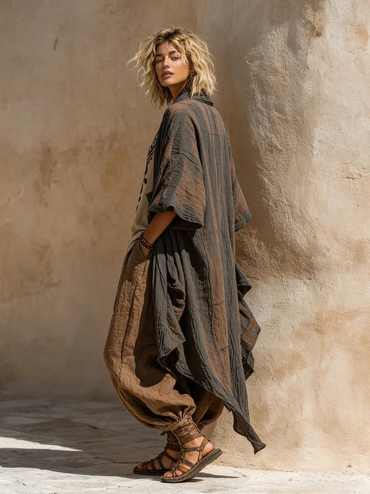 GRAZIELLA™ - Bohemian Linen Art Set - detail