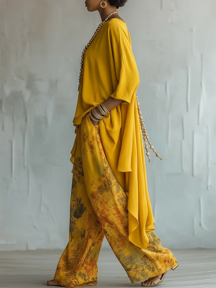 GINEVRA™ - Sunny Boho Two-Piece Set - detail