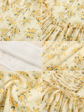 ROSELINE™ - Victorian Floral Corset Dress