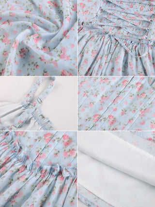 ROSELINE™ - Victorian Floral Corset Dress