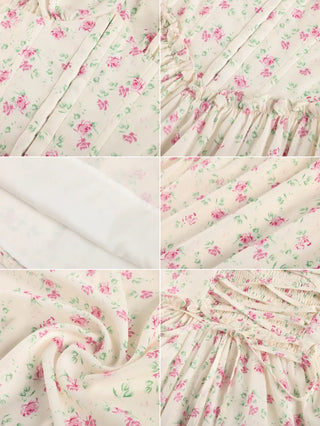 ROSELINE™ - Victorian Floral Corset Dress