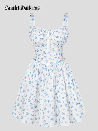 ROSELINE™ - Victorian Floral Corset Dress