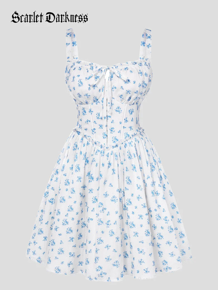 ROSELINE™ - Victorian Floral Corset Dress