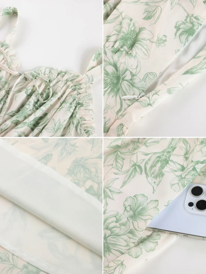 SOLANGE™ - Sweetheart Floral Wedding Dress