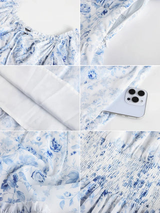 PASCALE™ - Victorian Summer Floral Dress