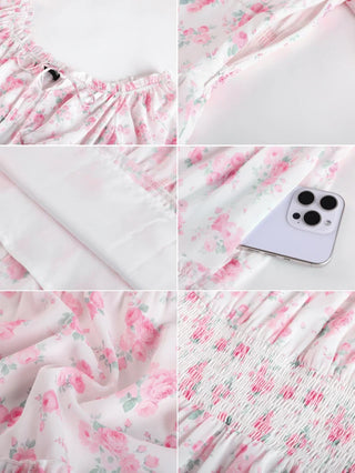 PASCALE™ - Victorian Summer Floral Dress