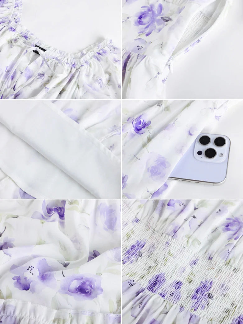 PASCALE™ - Victorian Summer Floral Dress