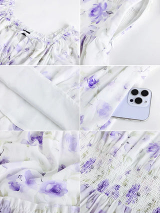 PASCALE™ - Victorian Summer Floral Dress