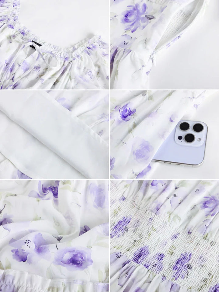 PASCALE™ - Victorian Summer Floral Dress