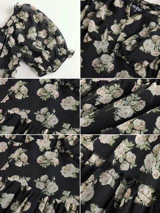 PASCALE™ - Victorian Summer Floral Dress