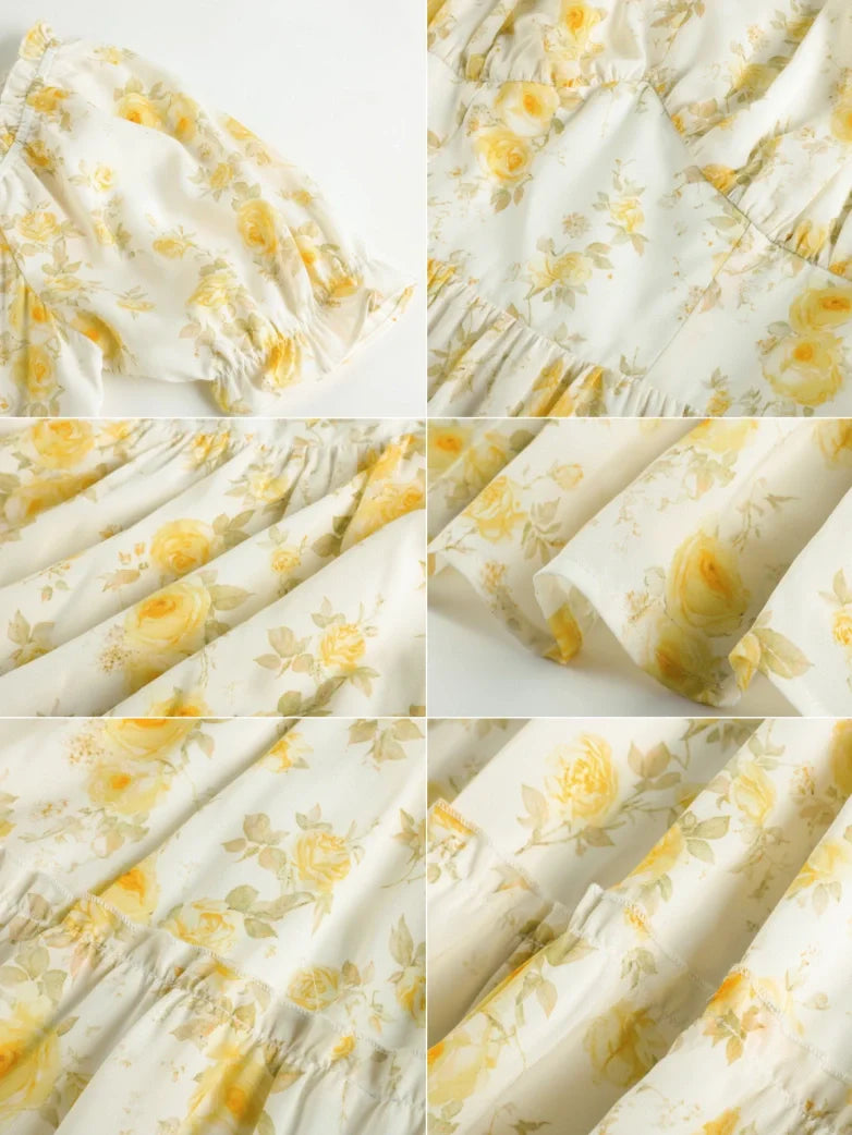 PASCALE™ - Victorian Summer Floral Dress