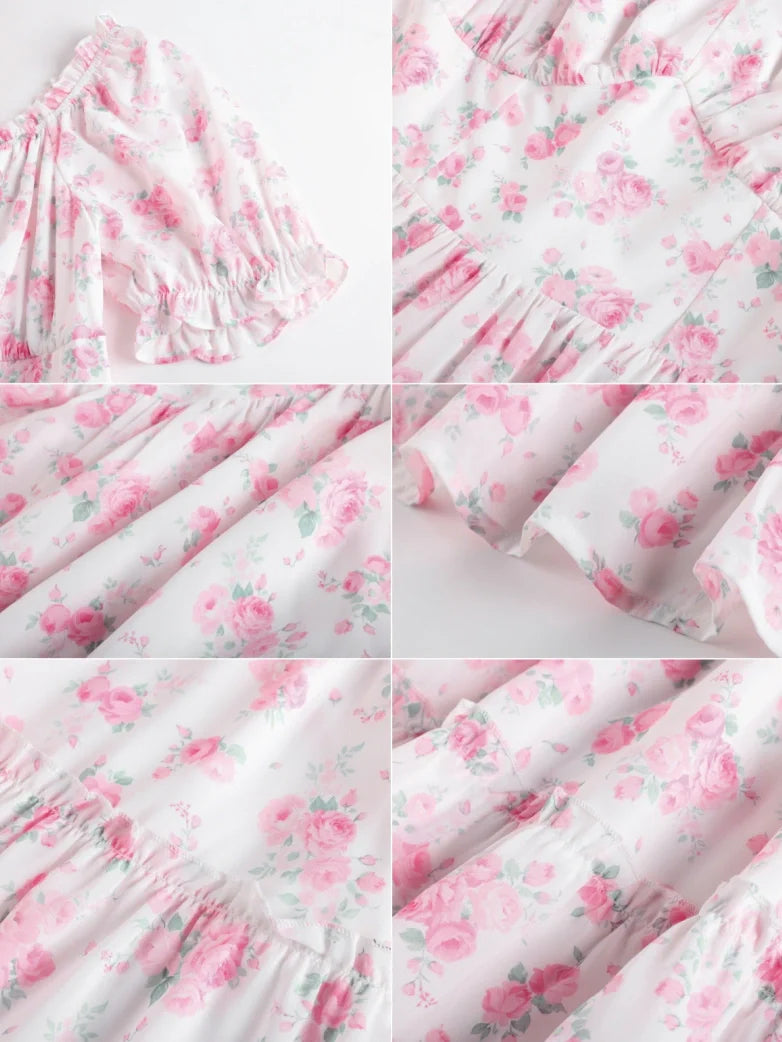 PASCALE™ - Victorian Summer Floral Dress