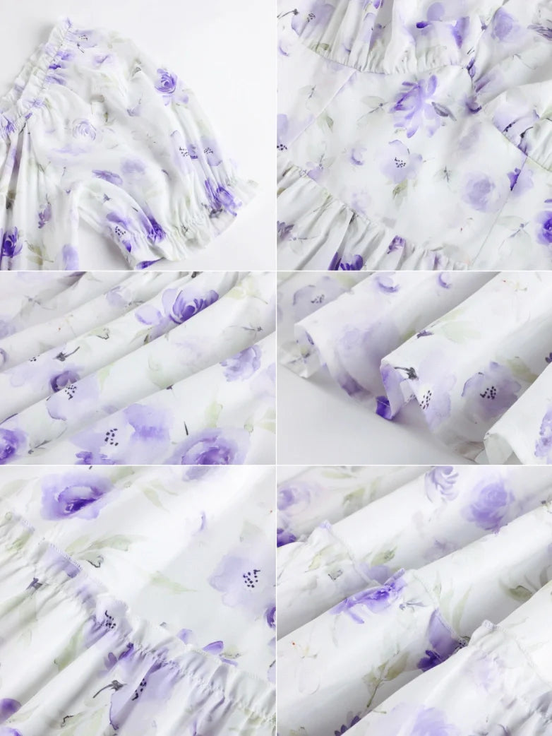 PASCALE™ - Victorian Summer Floral Dress