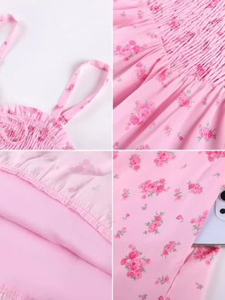 FABIENNE™ - Spring Tea Party Milkmaid Dress