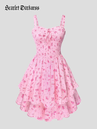 FABIENNE™ - Spring Tea Party Milkmaid Dress