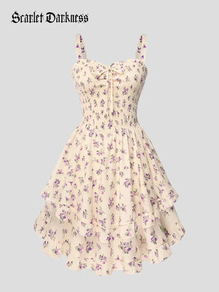 FABIENNE™ - Spring Tea Party Milkmaid Dress