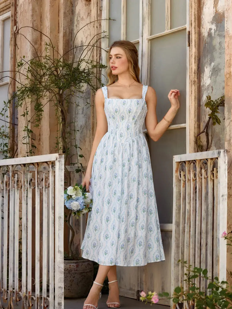 MELINA™ - Victorian Corset Spring Dress