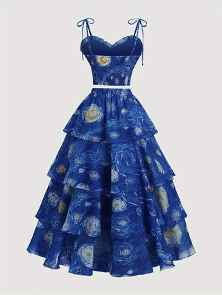 ADELE™ - Starry Night Two-Piece Skirt Set