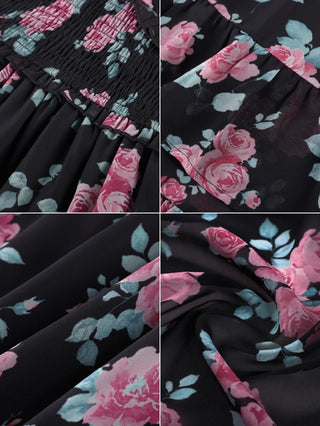 EMELINE™ - Renaissance Chiffon Pocket Dress
