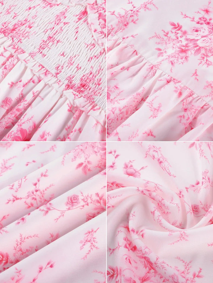 EMELINE™ - Renaissance Chiffon Pocket Dress