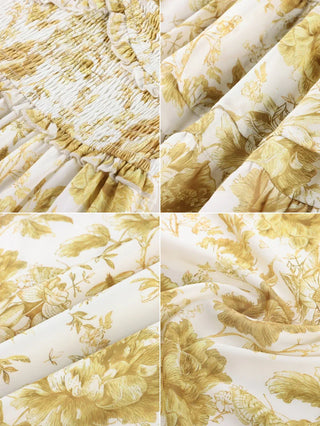 EMELINE™ - Renaissance Chiffon Pocket Dress