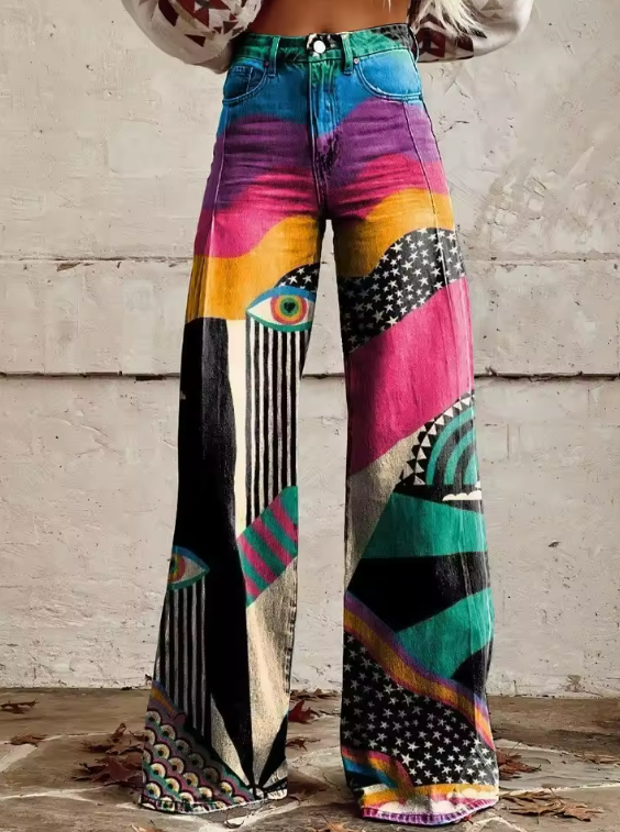 MAELLE™ - Boho Chic Flared Trousers