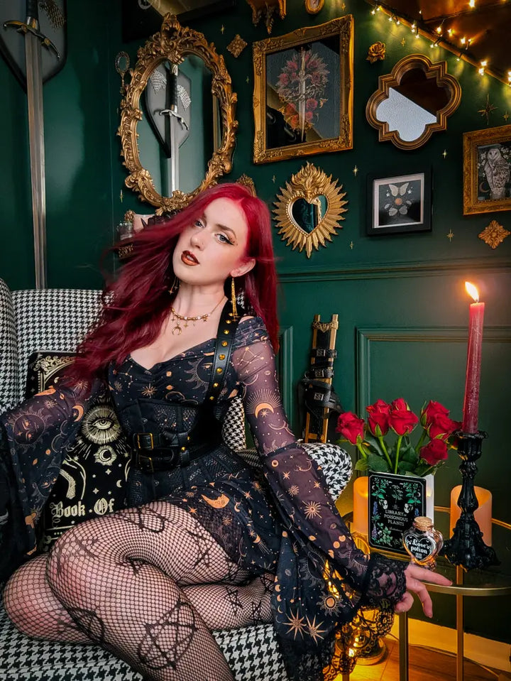 VALERIE™ - Whimsical Off-Shoulder Bell-Sleeve Dress